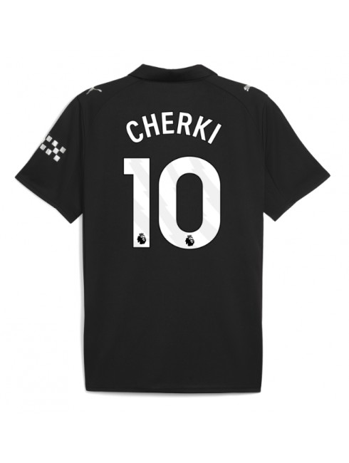 Manchester City Rayan Cherki #10 Replika Borta Kläder 2025-26 Kortärmad Manchester City Rayan Cherki #10 Replika Borta Kläder 2025-26 Kortärmad